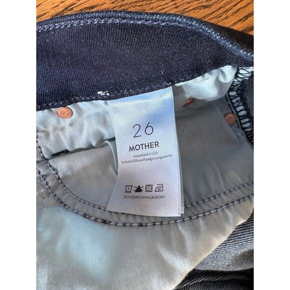 Mother Women's The Mid Rise Dazzler Ankle Jeans Size 26 Now or Never Wash - Picture 5 of 10